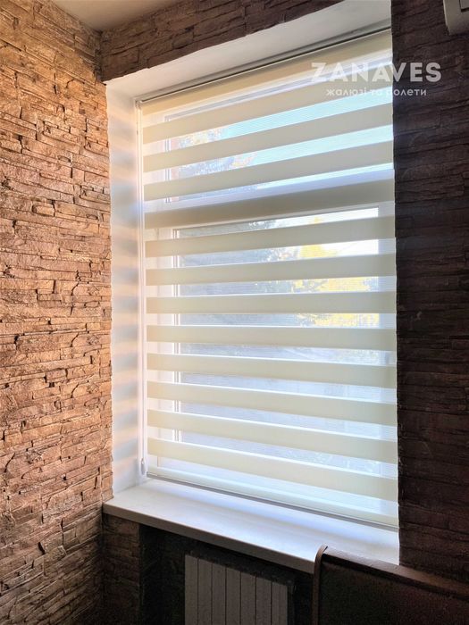 Жалюзи день ночь стиль в деталях, рулонные шторы, римские шторы