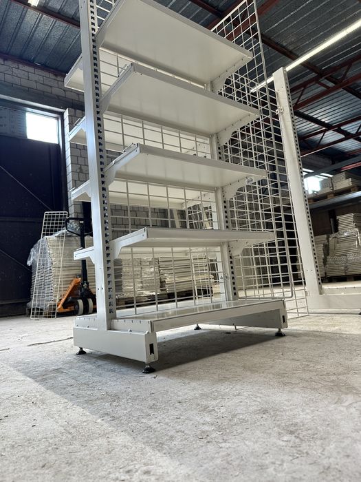 Regal systemowy metalowy 5 poziomow