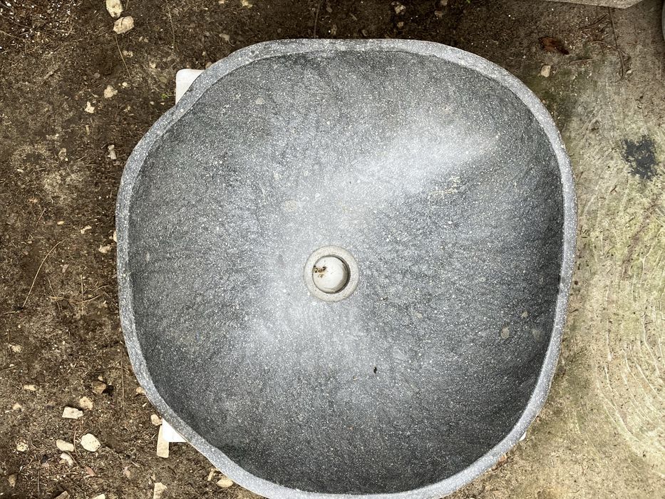 REZERWACJA  Kamienna umywalka szara