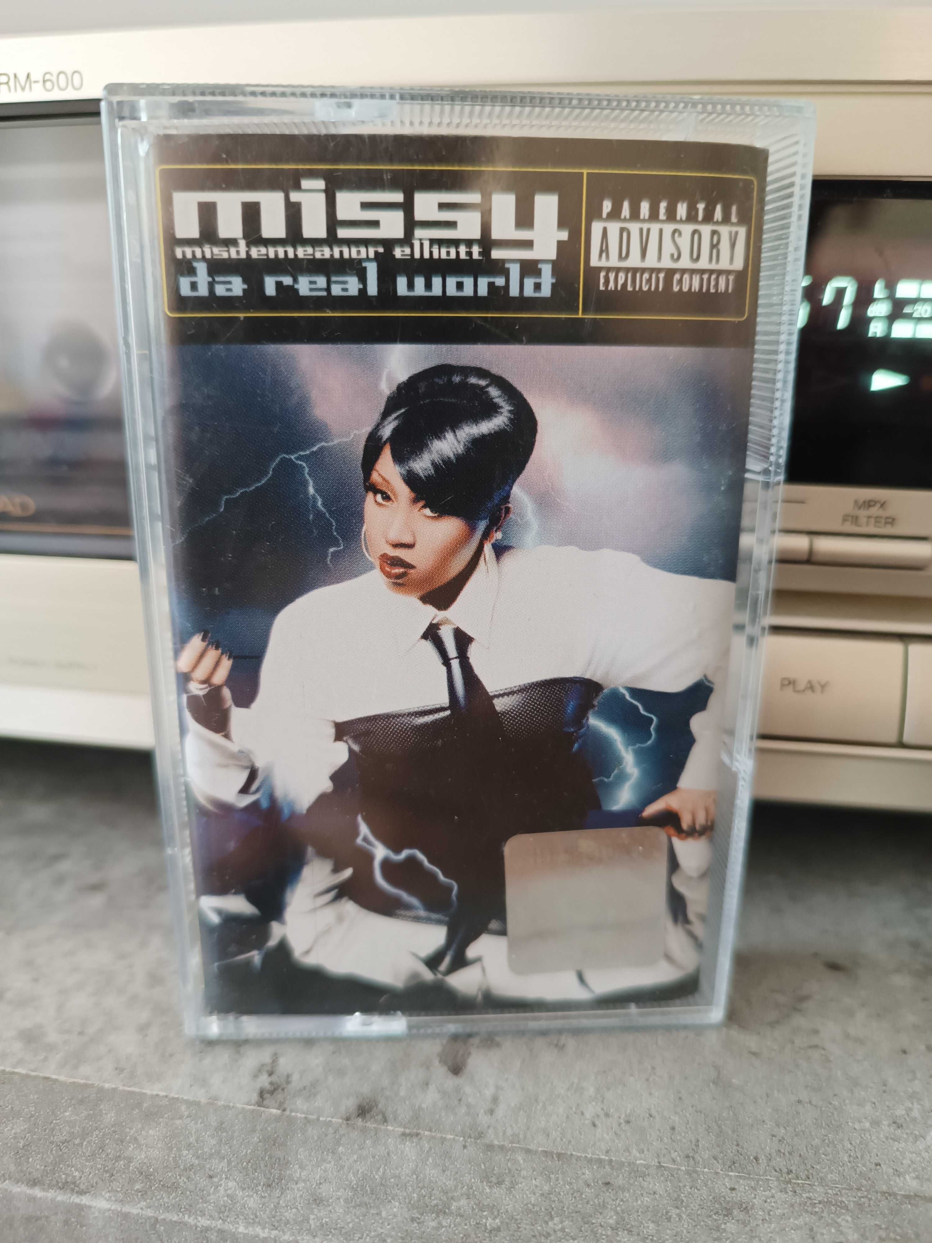 Missy Elliott - Da Real World; kaseta licenc.;  unikat!