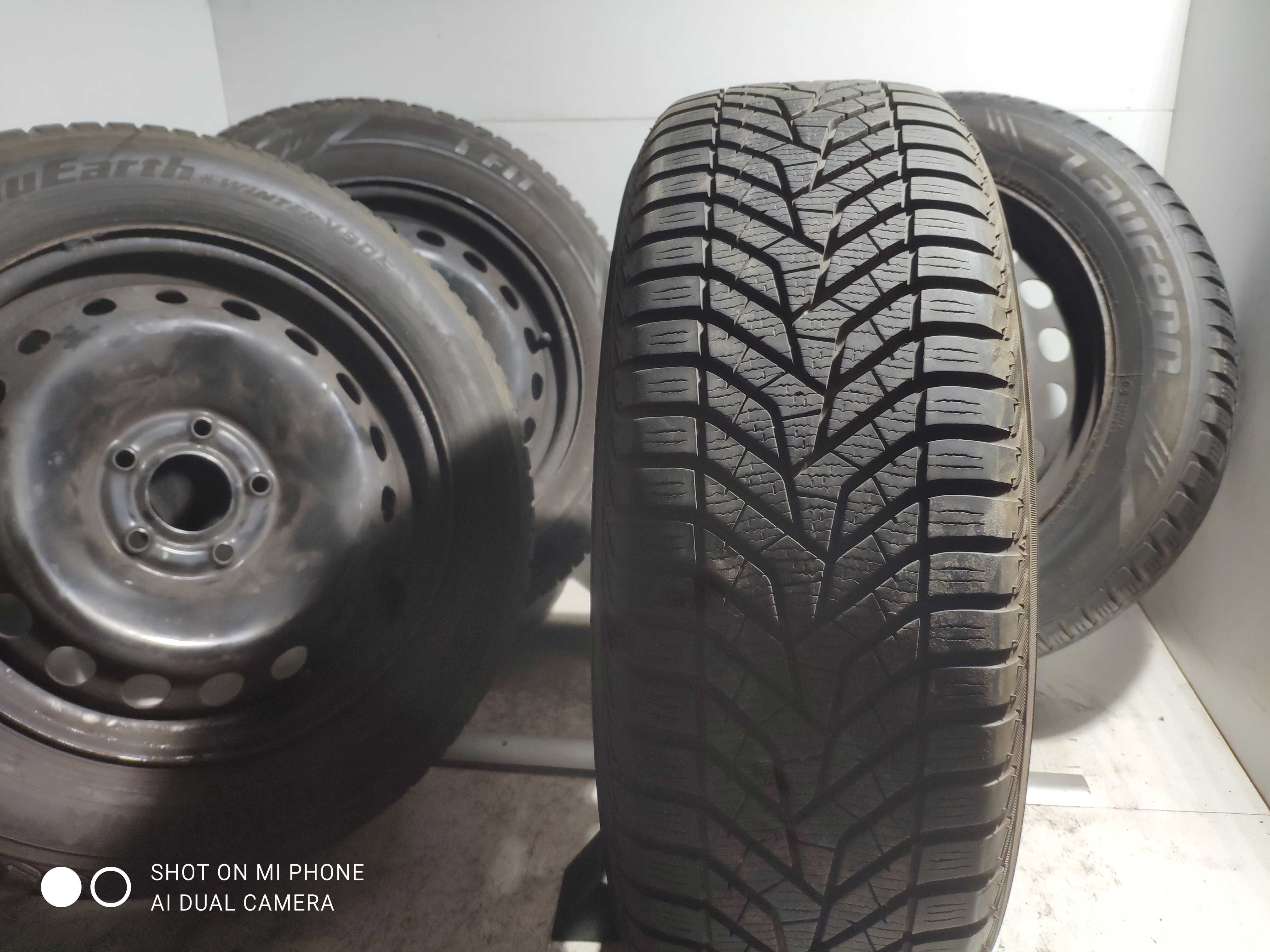 Koła opony felgi 205/60R16 YOKOHAMA 5x114,3 hyundai 96H komplet zimowe