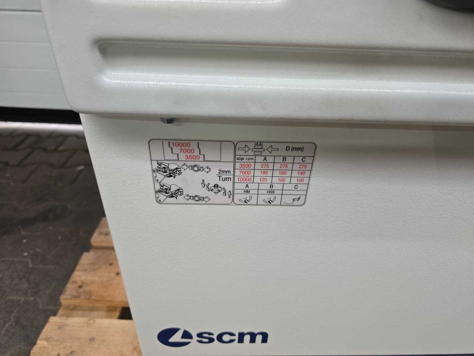 Frezarka dolnowrzecionowa scm minimax t45c