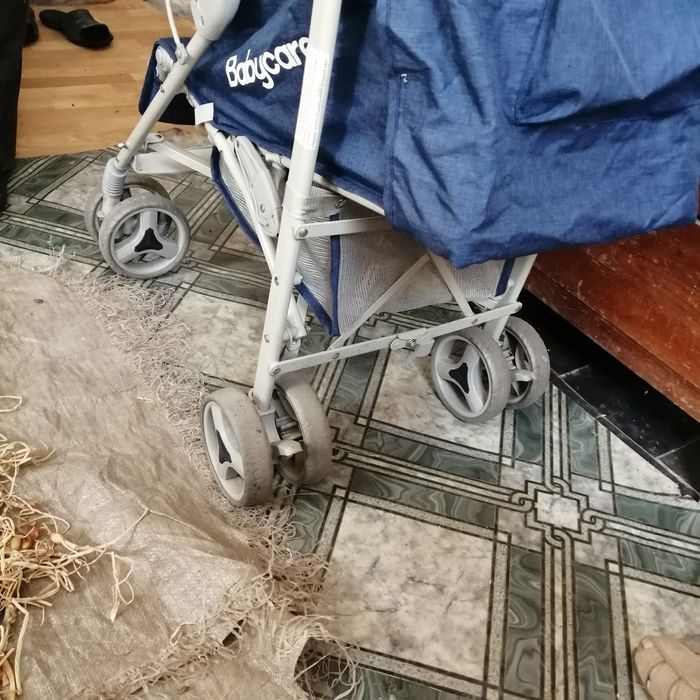 Коляска, тросточка