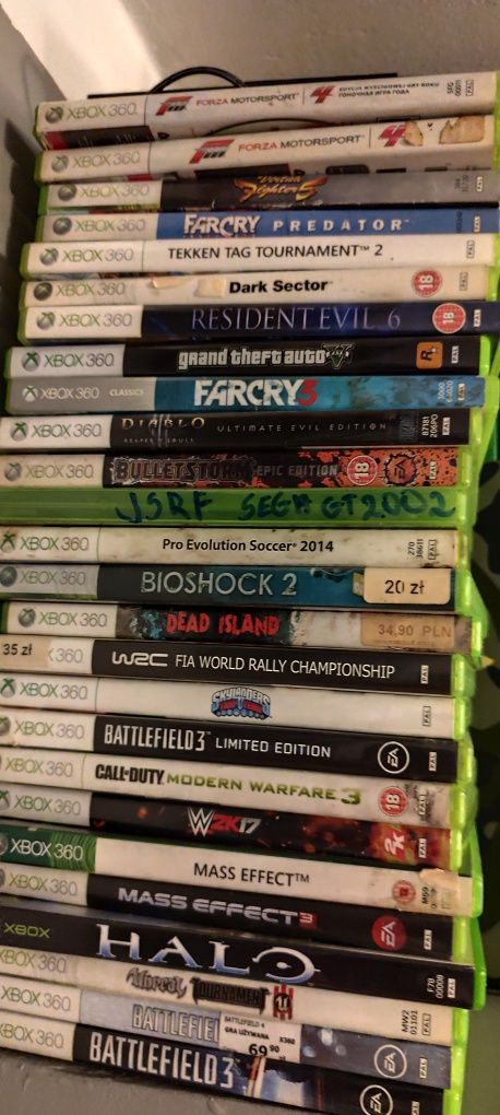 Sprzedam gry Xbox 360 z 80tytulow