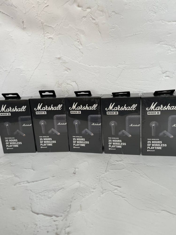 Навушники Marshall Minor 3 Black