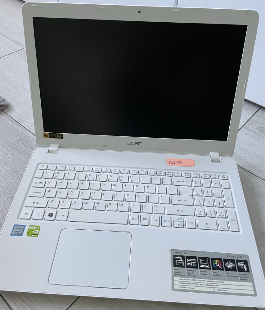 Laptop Acer aspire f5