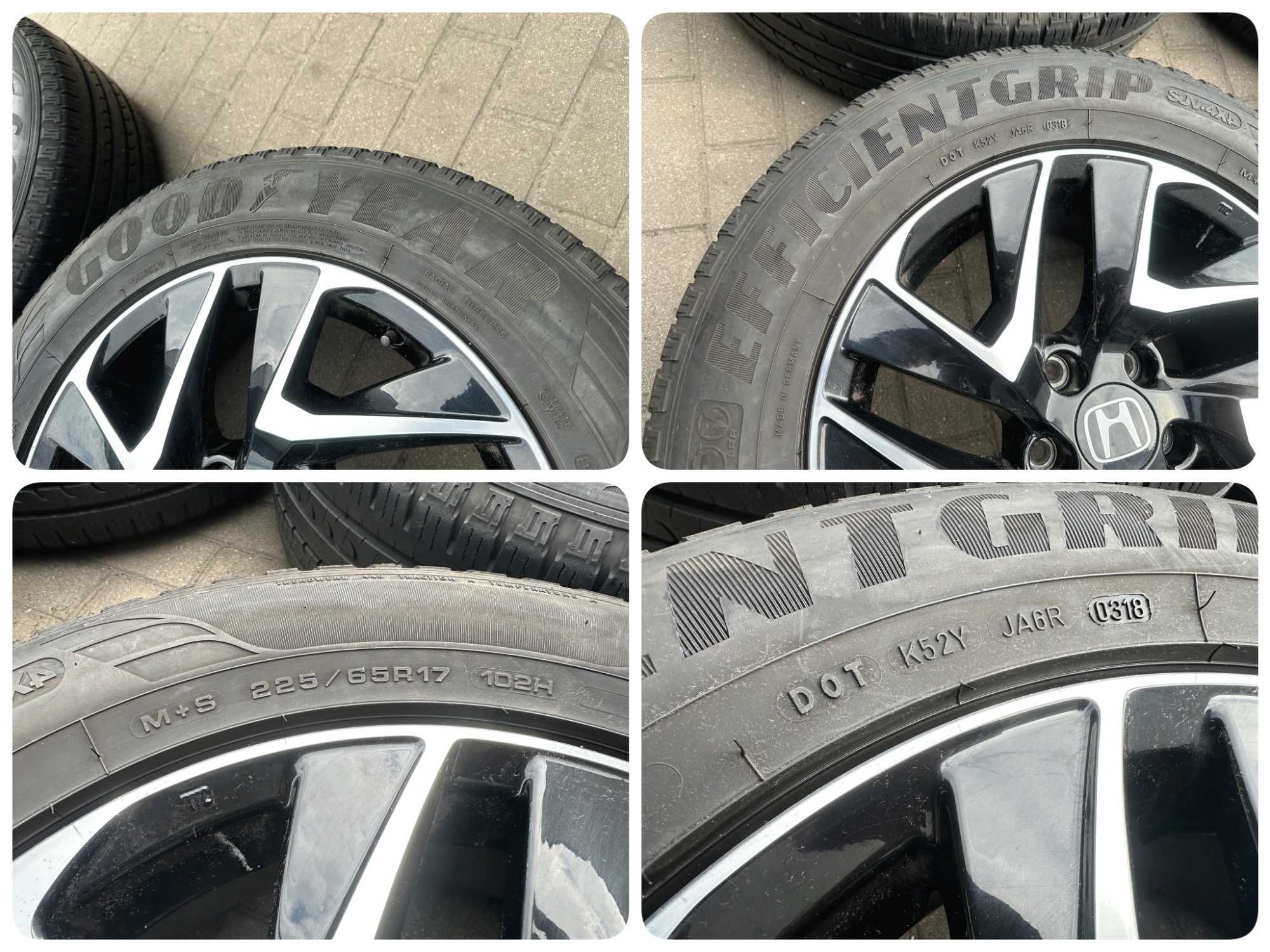 KOŁA LETNIE 17 Honda CRV Toyota RAV4 Lexus Subaru Suzuki 225/65R17 6MM
