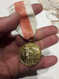 Zloty medal za zasługi dla pożarnictwa Antyk