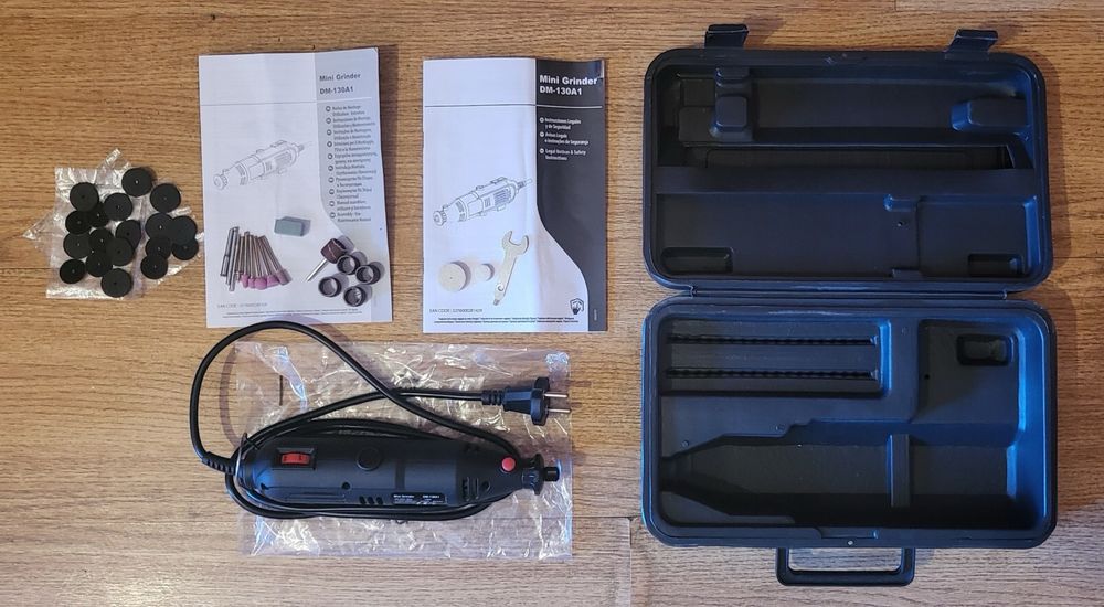 Mini retífica elétrica