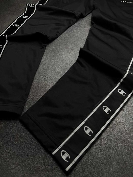 Spodnie męskie Champion dresy lampasy