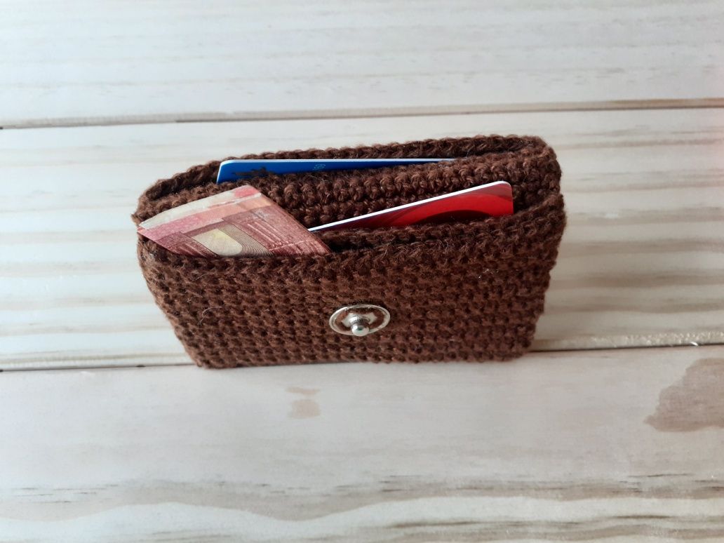 Carteira em Crochet
