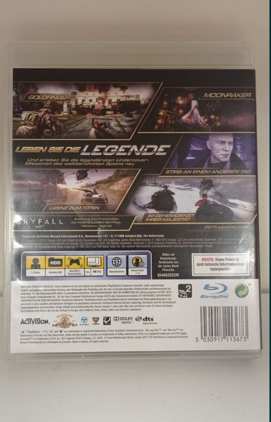 gra PS3 "007 Legends"
