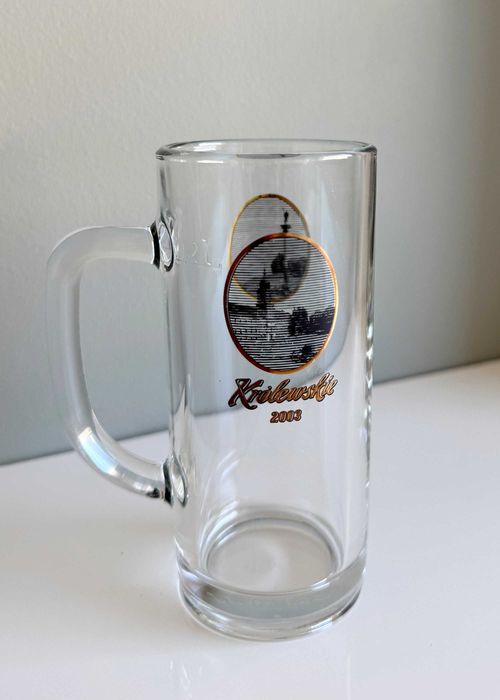 Szklanka kufel do piwa Fortuna, Królewskie, Warka