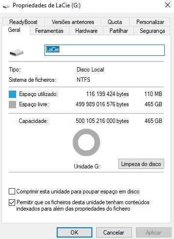 Disco externo Lacie