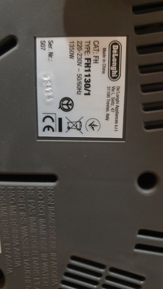 Frytkownica beztluszczowa Delonghi