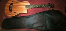 Бас укулеле bass ukulele ubass + доп струны + колки + аккум 4 зарядное