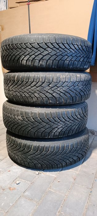 Koła z oponami zimowymi 185/65 R15 Continental TS 850