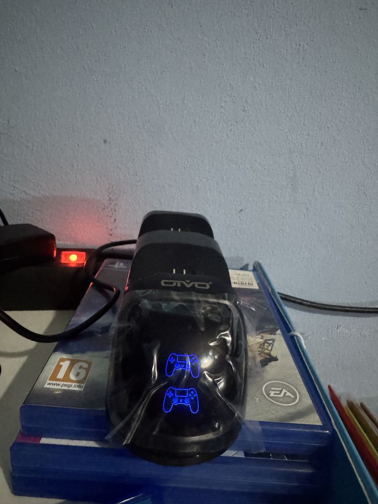 Carregador comandos playstation 4