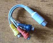 Adapter AV (4x RCA – S-Video) – NOWY