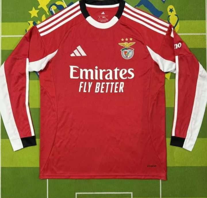 Camisola benfica manga comprida