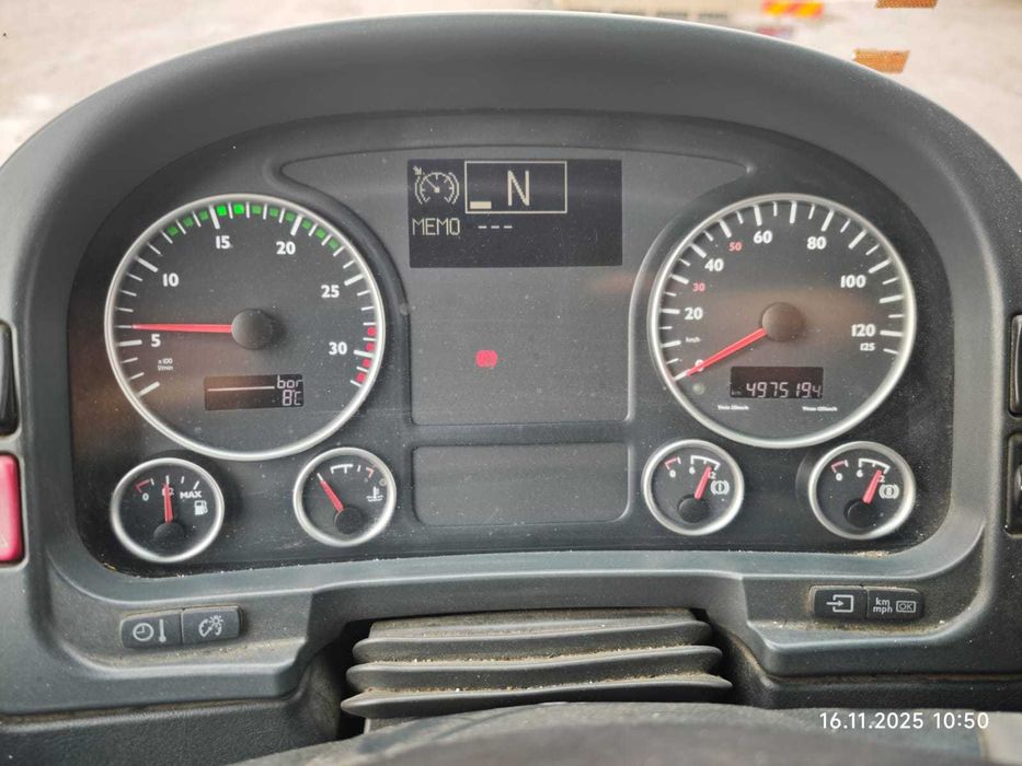 Man 12.240 platforma z małym przebiegiem