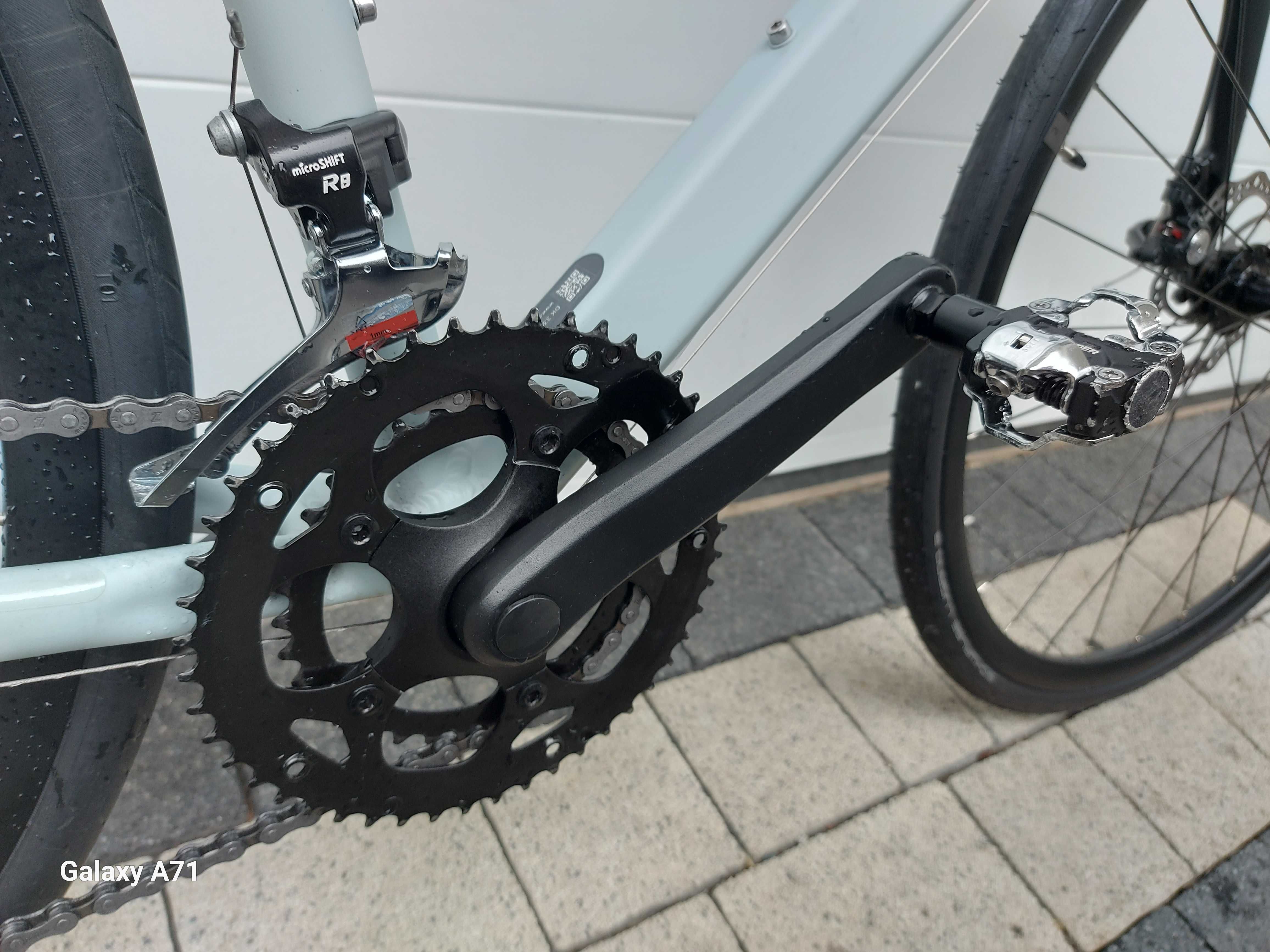 Rower gravel TRIBAN RC 120-ACERA,tarczówki,2x8,rozmiar L-NÓWKA