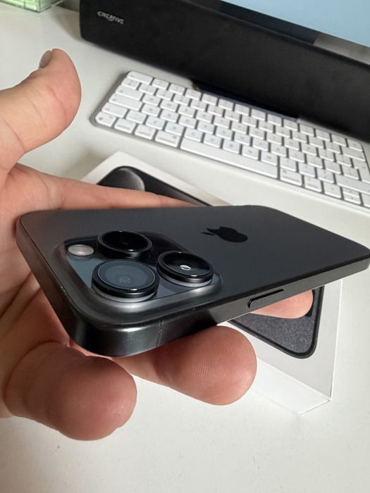 iPhone 15 Pro 512gb Black Stan Idealny Bateria 95% od nowości