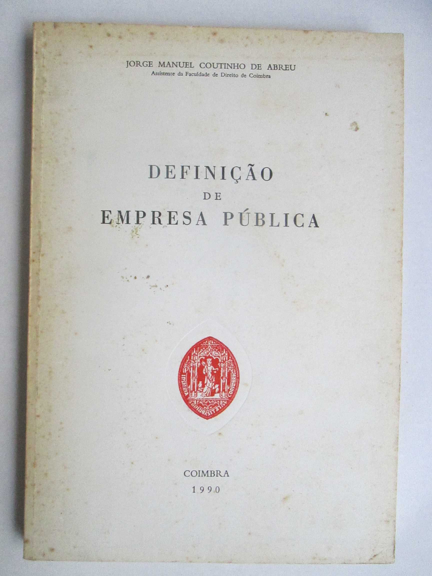 Definição de empresa pública, Coutinho de Abreu