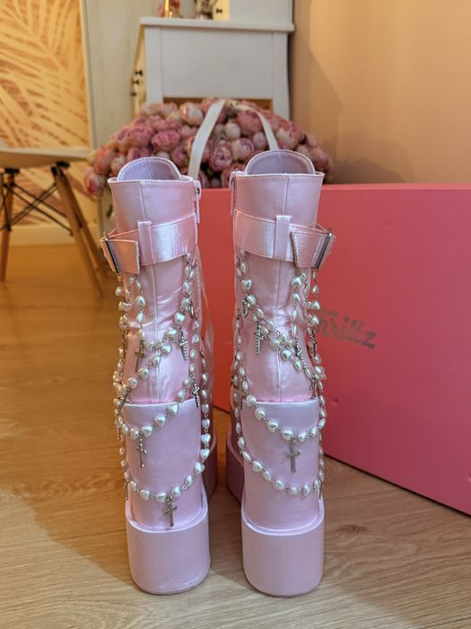 Ботинки Dollskill Sugar Thrillz туфли сапоги на платформе y2k new rock