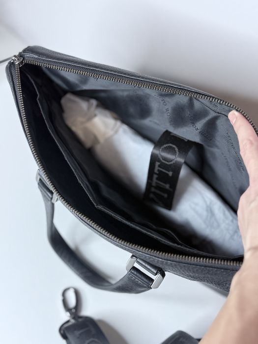 Чоловіча шкіряна сумка портфель під ноутбук Vitto Rossi