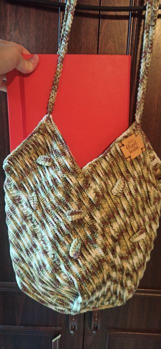 Ręcznie robiona torebka na ramię – 100% handmade