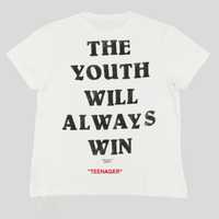 Off white - The youth will always win - nova e rara (XS)