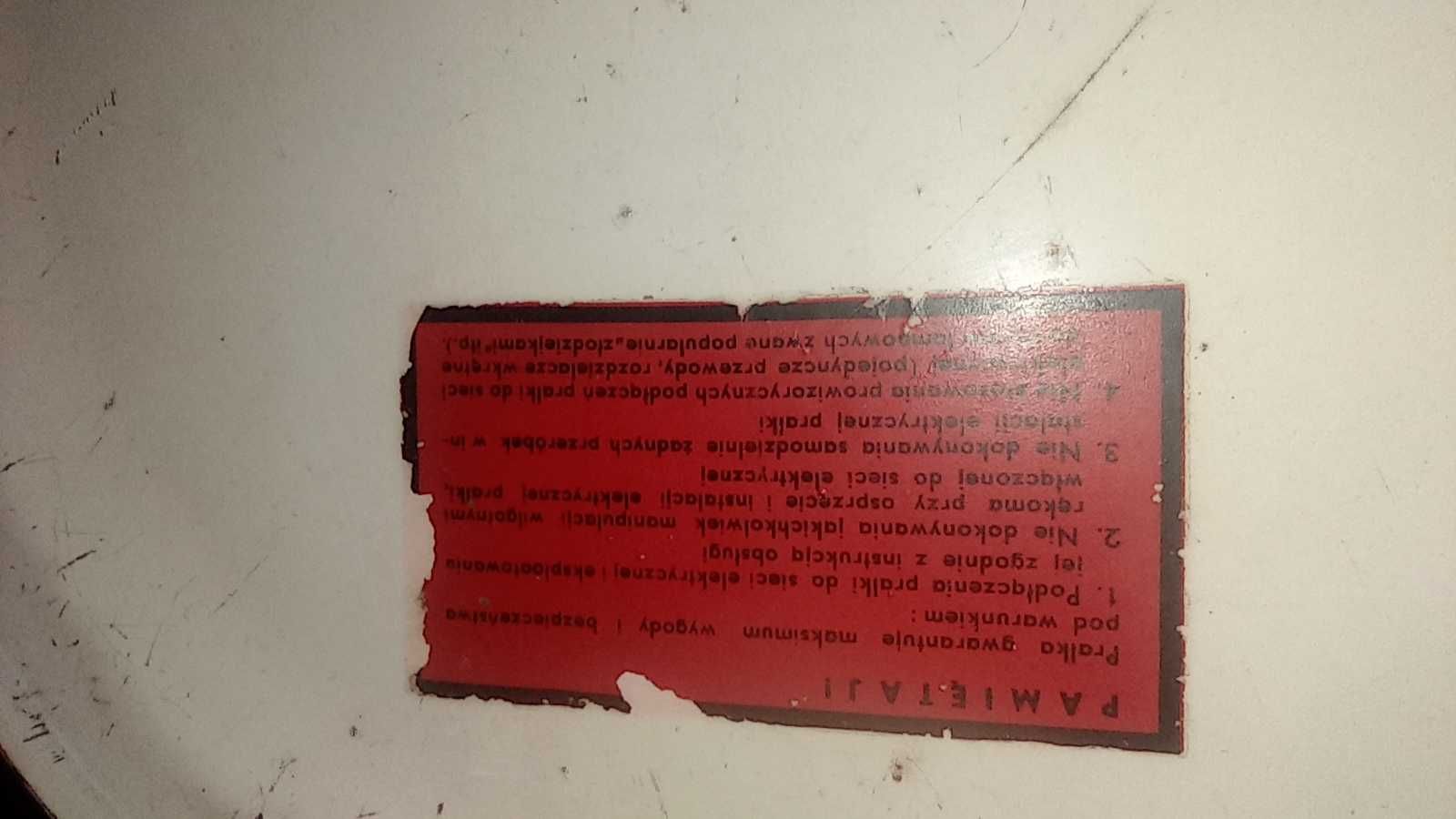 Pralka Frania PRL/1966 rok produkcji