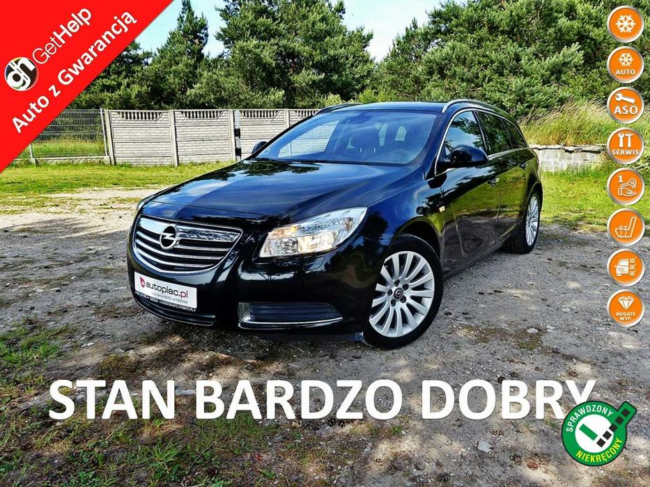 Opel Insignia 2.0 TURBO*COSMO*Climatronic*Alu*Pełna Elektryka*Półskóry
