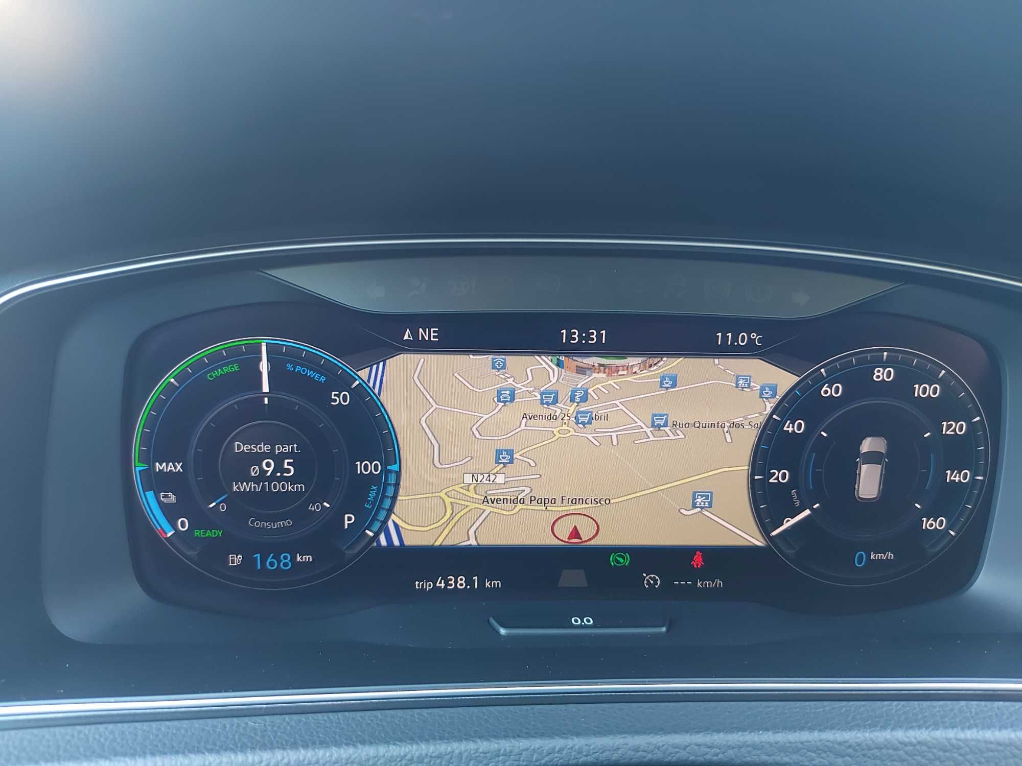 E-GOLF 100% Elétrico C/Novo