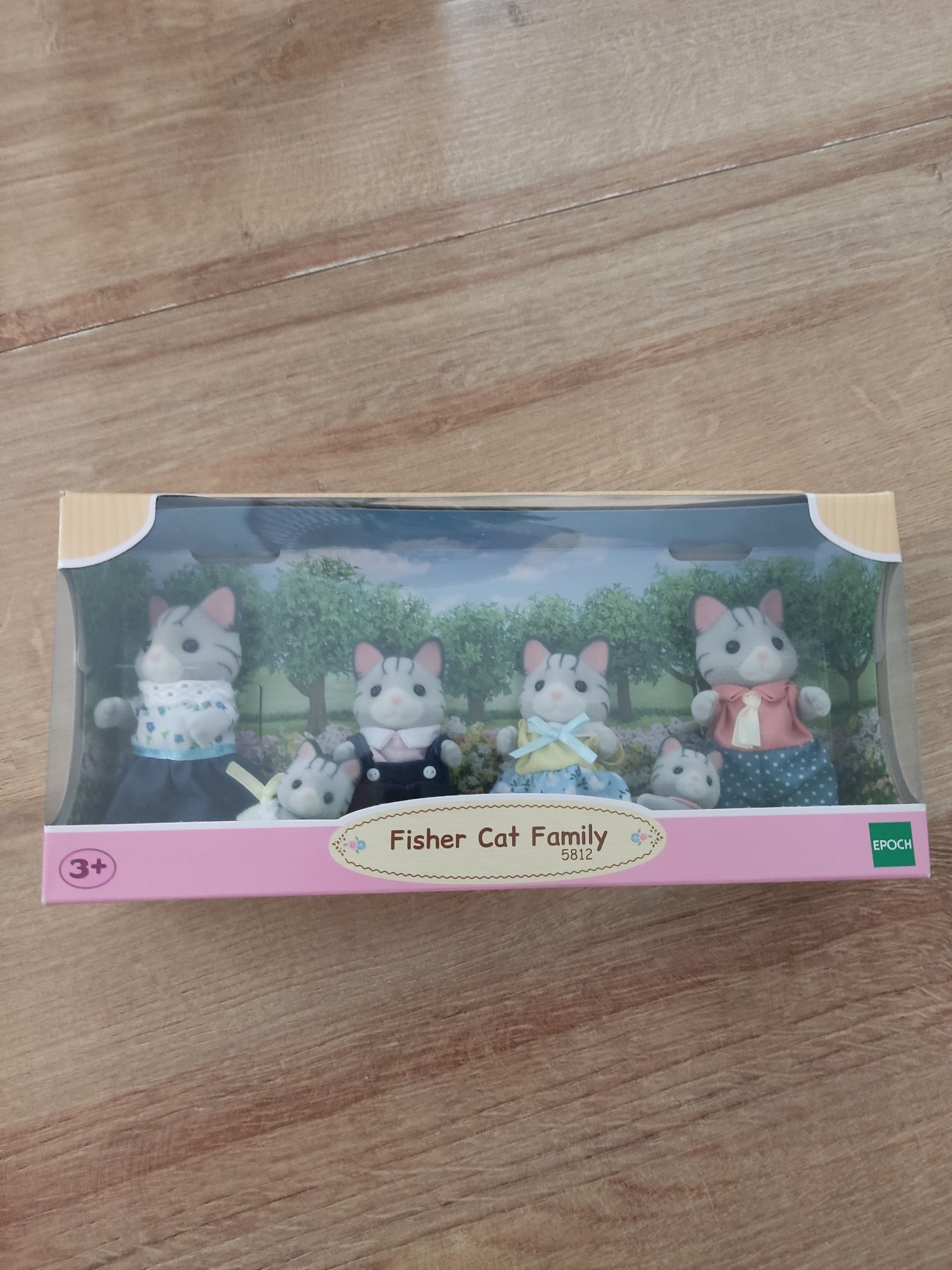 Nowe, nieotwarte! Sylvanian Families Fisher Cat Family 5812