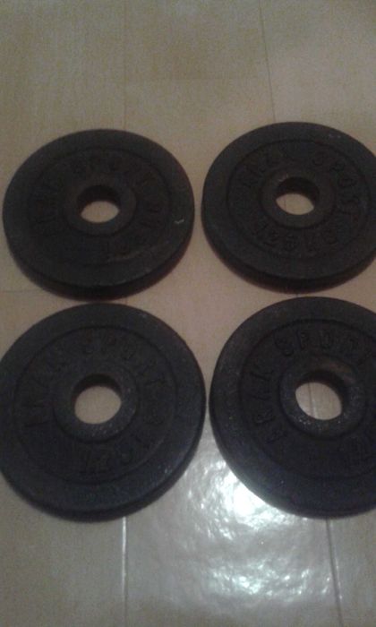 Obciążenie 8 x 1,25 kg