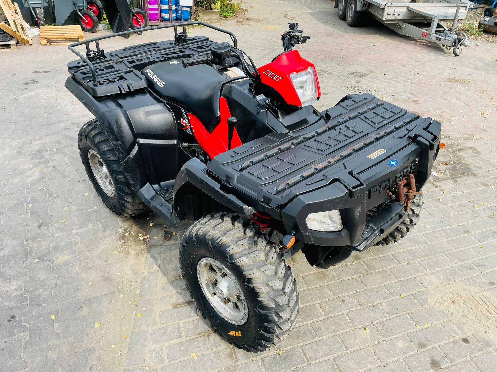 Quad POLARIS SPORTSMAN 800 EFI!  NOWE OPONY! Wciągarka! Mały przebieg!