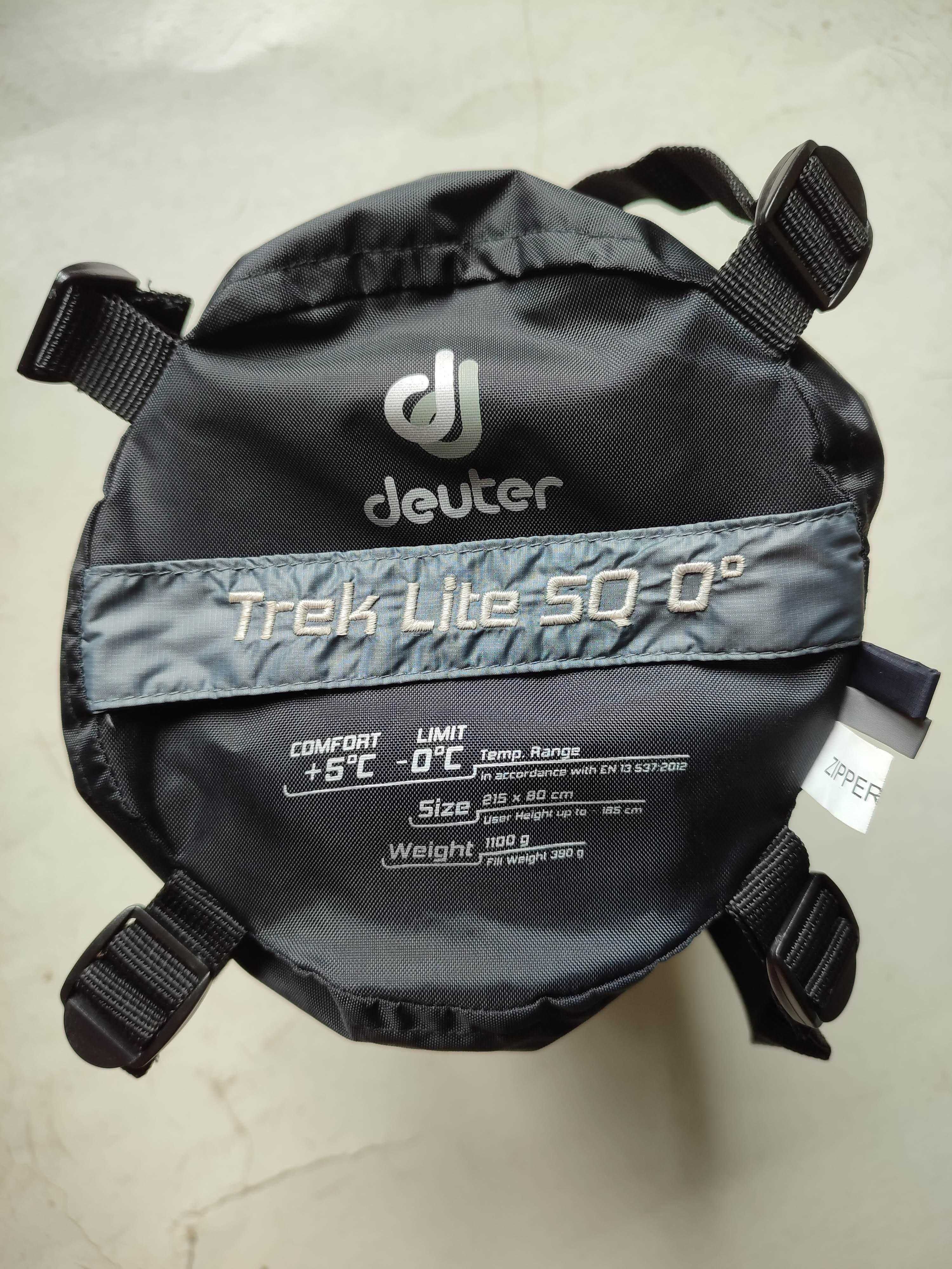 Чохол компресійний DEUTER Trek Line SQ 0° 5L black для спальника