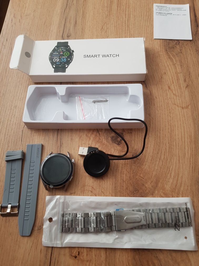 Smart watch GT4 PRO nowy polskie menu