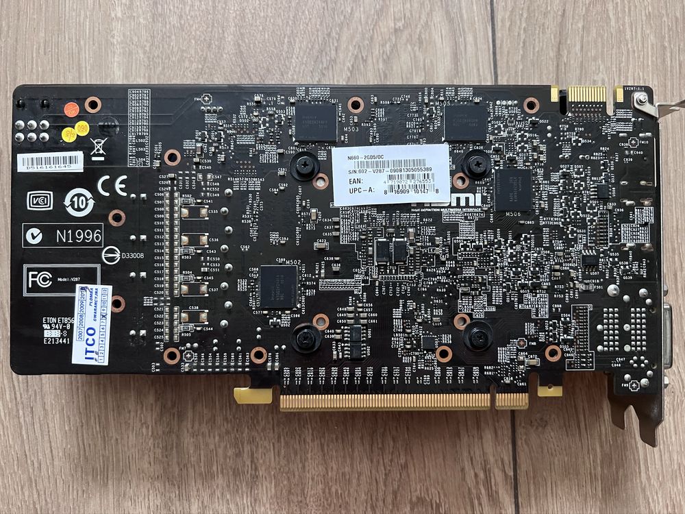 Karta Graficzna Nvidia GeForce MSI GTX 660 OC - sprawna