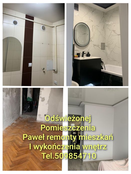 Remonty i wykończenia wnętrz, sufity napinane.