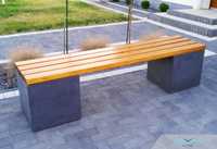 Ławka betonowa beton architektoniczny parkowa ogrodowa Ł06