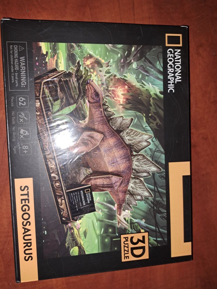 Stegozaur puzle 3D National Geographic