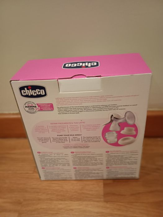 Bomba Tira Leite Manual da Chicco ( Nova)