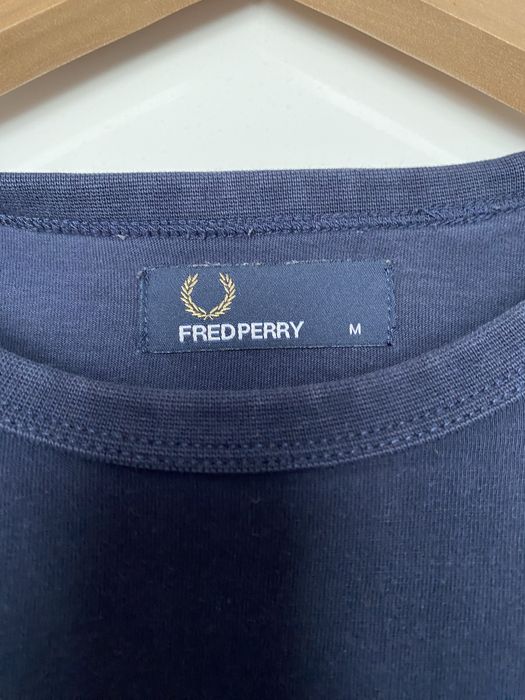 Bawełniany t-shirt z nadrukiem Fred Perry