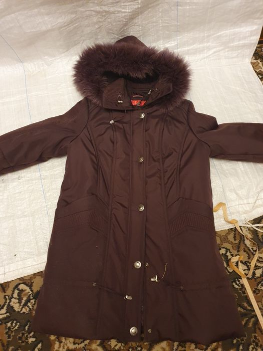 Дубленка шуба женская 50-52  слегка б/у