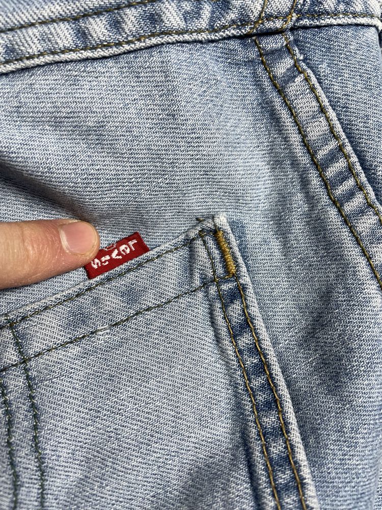 Мужские Джинсы Levis Strauss 511 32x32 Оригинал Светло Синие