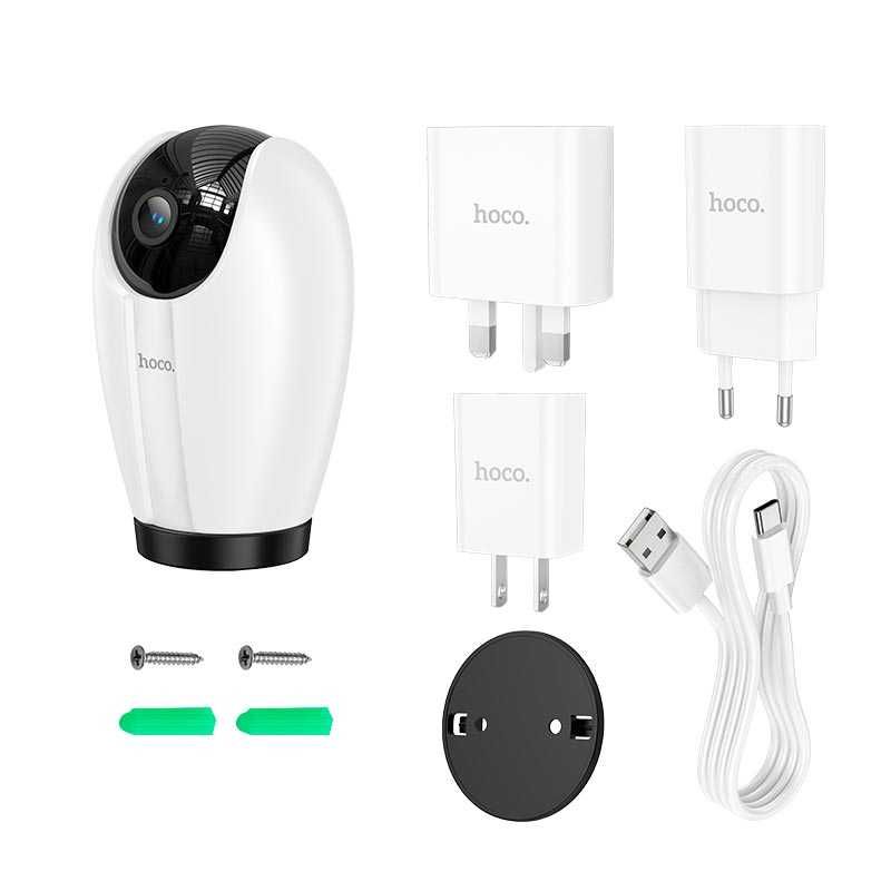 Камера видеонаблюдения HOCO D6 Indoor PTZ HD camera 3MP, FHD