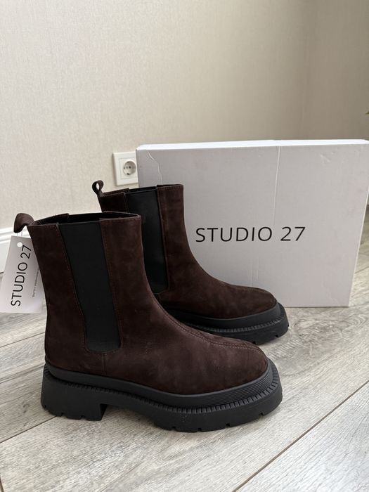 Осенние сапоги женские 40